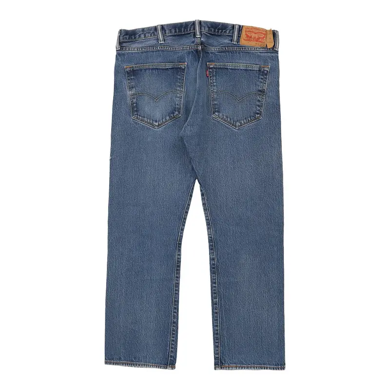 501 Levis Jeans - 38W 29L Blue Cotton