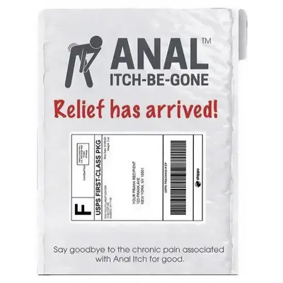 Itch Be Gone Mail Prank - Hilarious Prank Mail for a Friend - Funny Father's Day Card, Perfect Birthday Gift, April Fools Day...