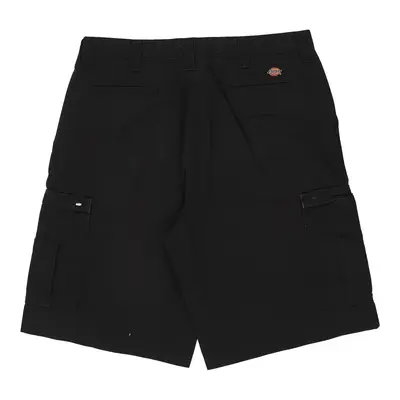Dickies Cargo Shorts - 36W 11L Black Cotton Blend