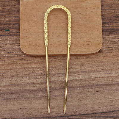 Alloy Hair Fork Findings