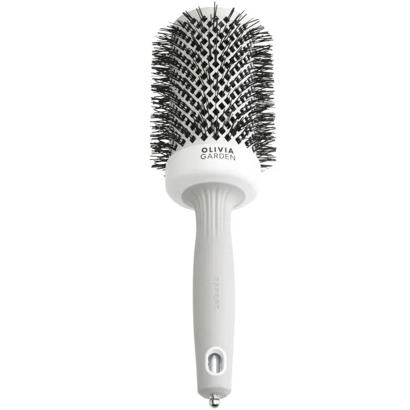 Olivia Garden Expert Blowout Shine Brush for white and grey hair 55 mm