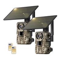[dealsforyoudays] Solar Powered Wireless 4G LTE Trail Camera- 2K Live Video,WiFi Not Supported, Remote APP Controlled, WaterP...