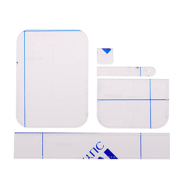 DIY Leather Waist Bag Acrylic Template