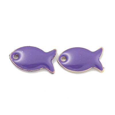 Brass Enamel Charms