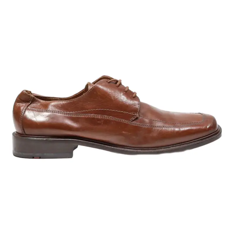 LLOYD Oxford Shoes Brown Leather Mens UK 7.5