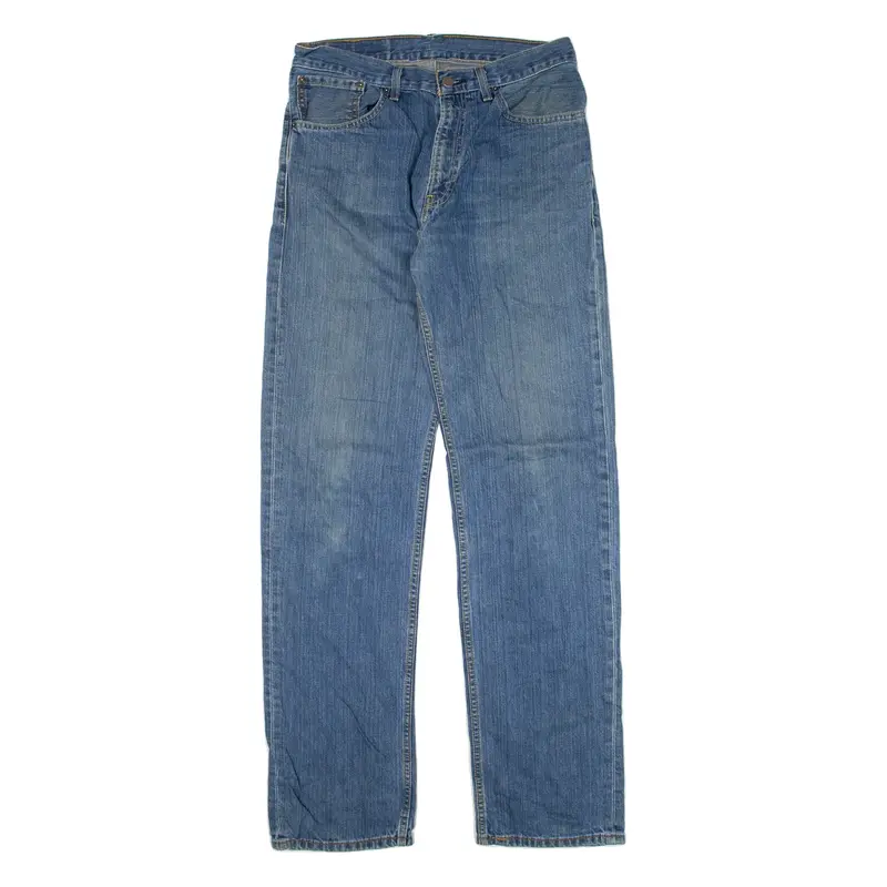 LEVI'S 751 Jeans Mens Blue Regular Straight W34 L34