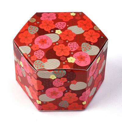 Hexagon Shape Candy Packaging Box
