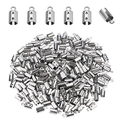300Pcs 304 Stainless Steel Cord Ends