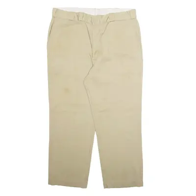 DICKIES Chino Mens Trousers Beige Regular Straight W40 L29
