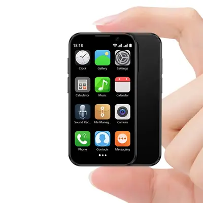 Soyes 3.0 Mini Smartphone with HD Touchscreen Dual Cameras 3MP+5MP GPS Android Lightweight Portable Kids Learning Tool Toy ...