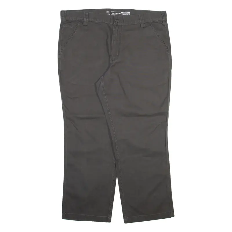CARHARTT Mens Trousers Grey Relaxed Straight W38 L28