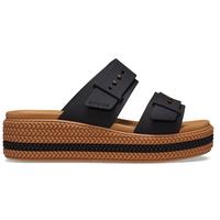 Crocs Women's Brooklyn Woven Buckle Wedghes Platform Sandals
