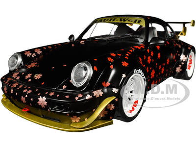2021 RWB Aoki Matt Black with Cherry Blossom Graphics \