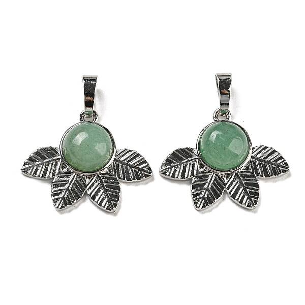 Natural Green Aventurine Pendants