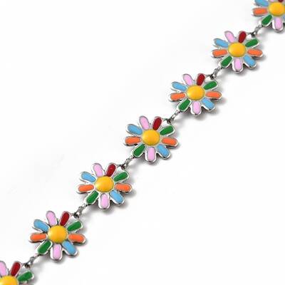 304 Stainless Steel Flower Link Chains