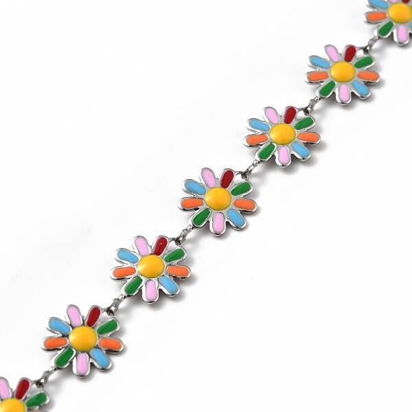304 Stainless Steel Flower Link Chains