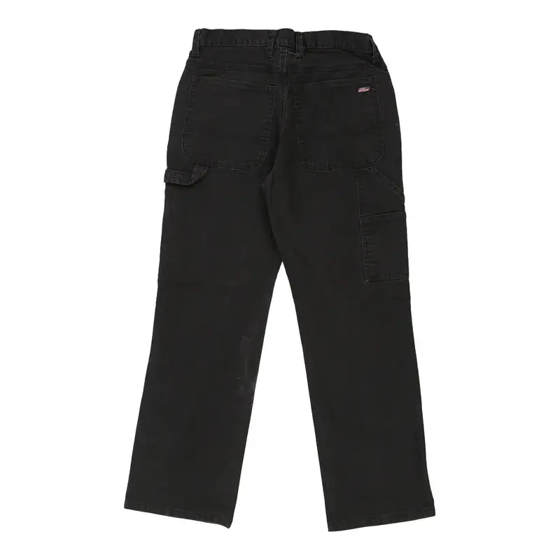 Dickies Carpenter Trousers - 31W 29L Black Cotton