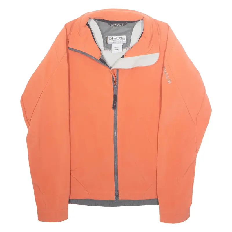 COLUMBIA Womens Jacket Orange S