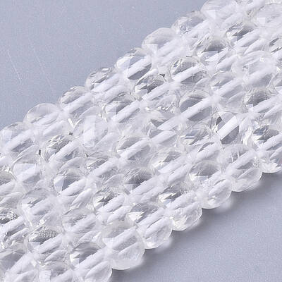 Natural Quartz Crystal Beads Strands