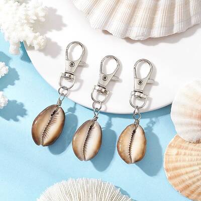 Natural Cowrie Shell Pendant Decorations