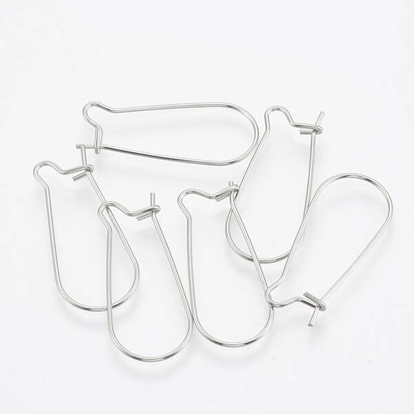 Tarnish Resistant 304 Stainless Steel Hoop Earrings