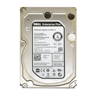 ST6000NM0014 Seagate 6TB 12Gb/s SAS 7200 3.5-inch 128MB Hard Drive