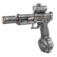 Powerful Electric Water Gun Waterblaster, Large Capacity Outdoor Water Cannon Toy, Automatic Water Gun, Luminous Toy, Outdoor...