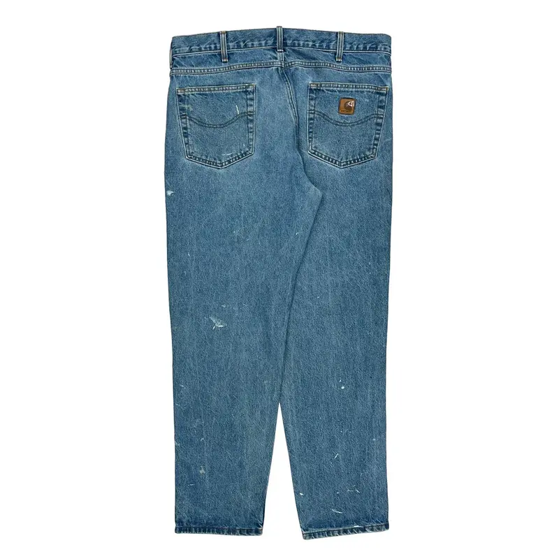 Carhartt Jeans - 40W 32L Blue Cotton