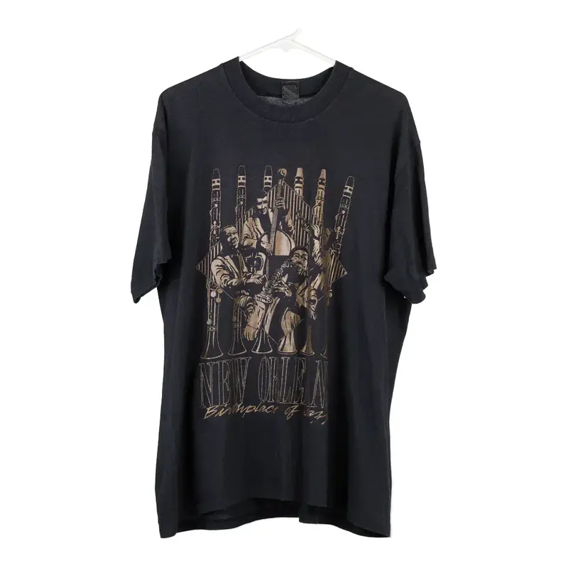 Aus-Tex T-Shirt - 2XL Black Cotton