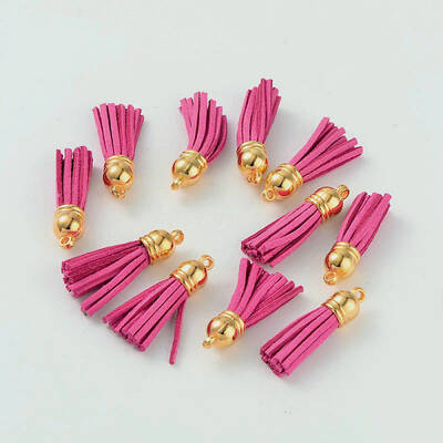 Suede Tassels