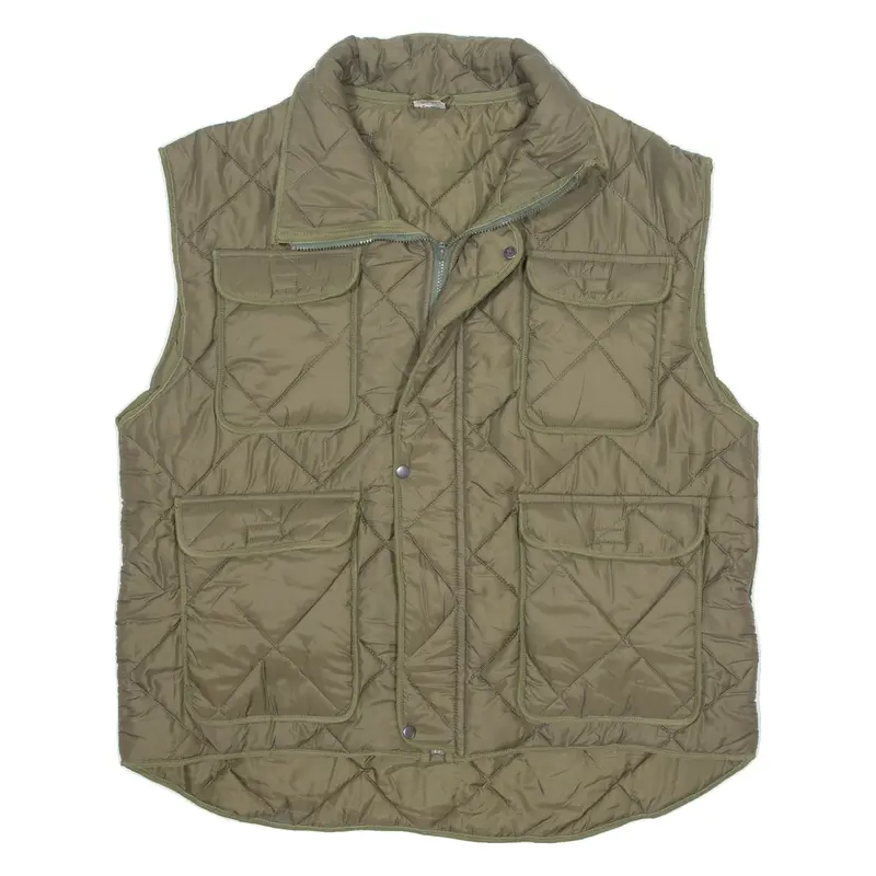 DICK'S Mens Quilted Gilet Green 2XL