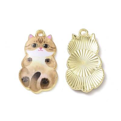 Alloy Enamel Pendants
