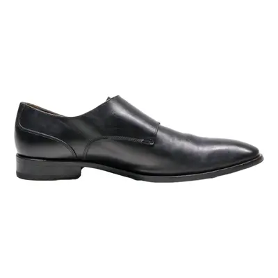 NAVYBOOT Monk Shoes Black Leather Mens UK 9