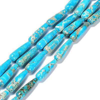 Dyed Natural Imperial Jasper Beads Strands