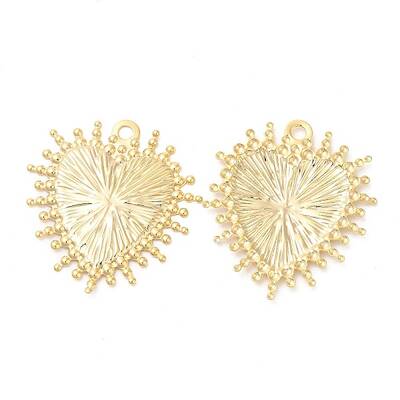 Brass Filigree Pendants