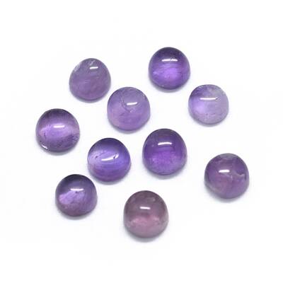 Natural Amethyst Cabochons