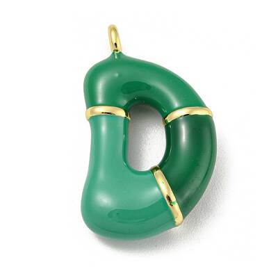 Brass Enamel Pendants