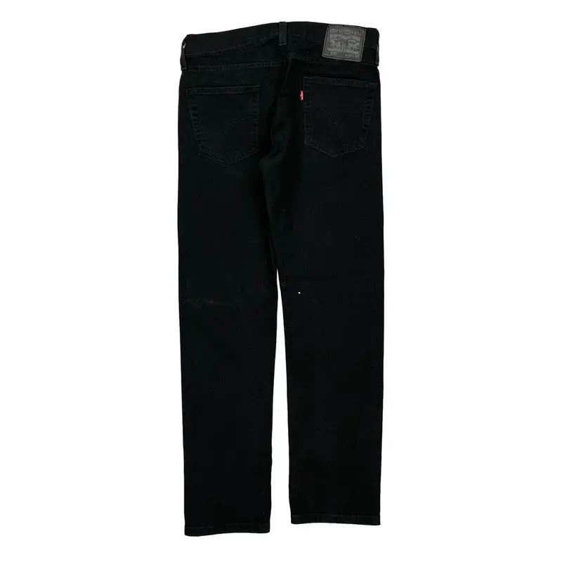 513 Levis Jeans - 32W 30L Black Cotton