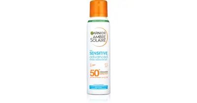 Garnier Ambre Solaire Sensitive Advanced Face Mist SPF 50+ (light sensitive skin) - 150 ml