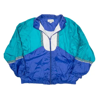 JUST FOR WOMEN Shell Jacket Blue 90s Womens 2XL