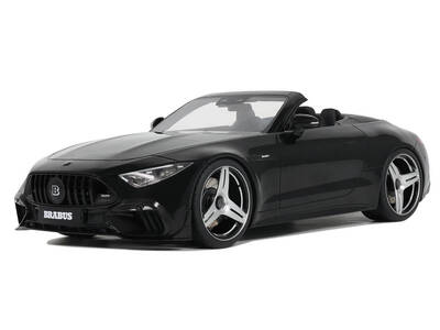 Brabus 750 BODO Buschmann Edition Obsidian Black 1/18 Model Car by GT Spirit