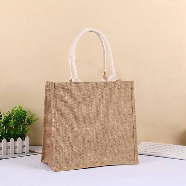 Blank Burlap Bags Totes with Handle