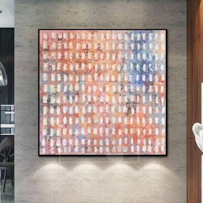 Large Abstract Painting On Canvas Colorful Painting Contemporary Painting | SECRET INSPIRATION