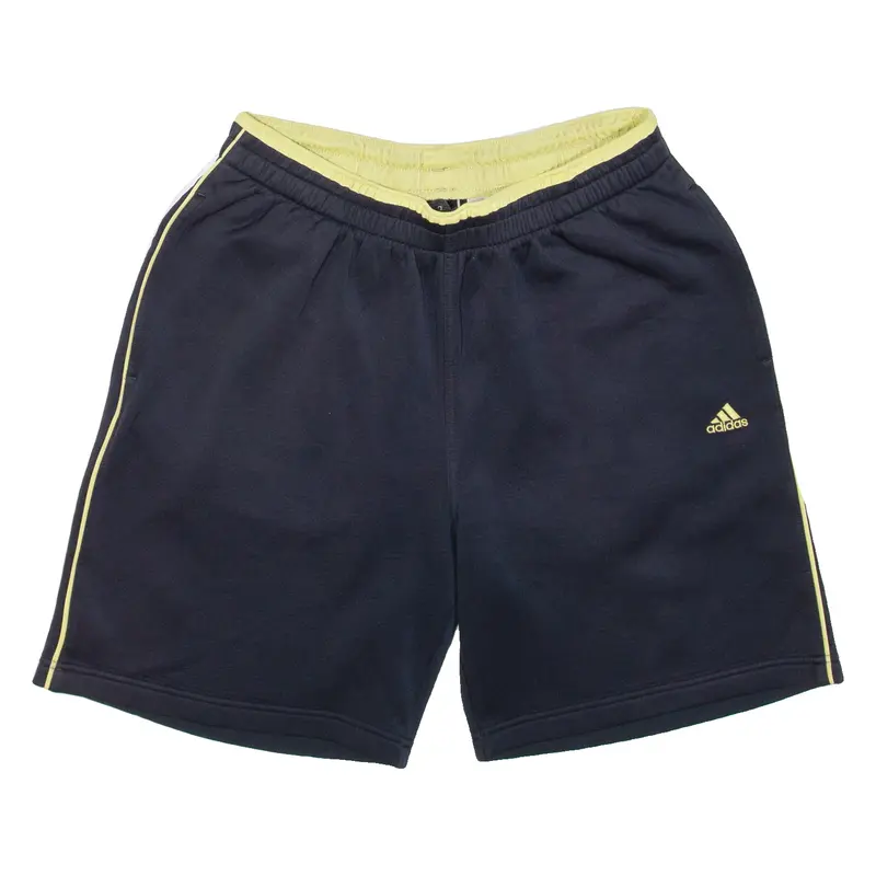 ADIDAS Mens Sports Shorts Black Relaxed M W30
