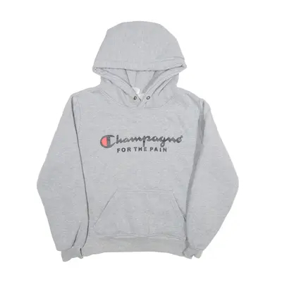 CHAMPION Hoodie Grey Pullover Womens M
