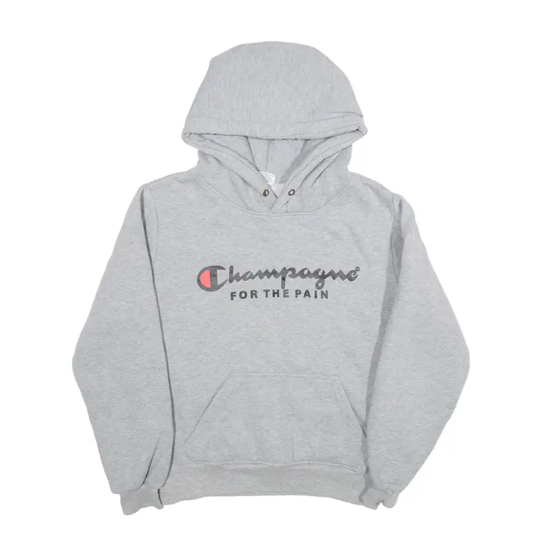CHAMPION Hoodie Grey Pullover Womens M