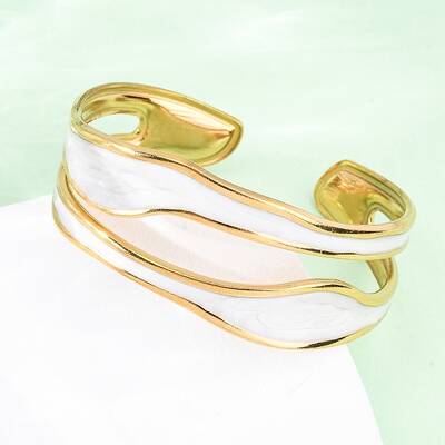 304 Stainless Steel Enamel Bangles for Women