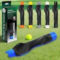 Golf Training Grip, 1 Count Golf Swing Training Aid, Golf Grip Corrector, Golf Training Aid for Beginners, Golf Accessories, ...