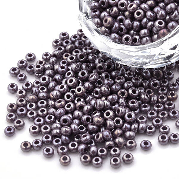 8/0 Czech Opaque Glass Seed Beads