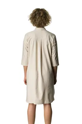 W's Route Shirt Dress | Color: Foggy Mountain | Size: L